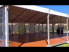 Aluminium stopu namiot sali sportowej z podwójnym pokryciem tkaniny PVC Wielki przejrzysty namiot