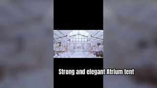 Nasz namiot Atrium w Wielkiej Brytanii