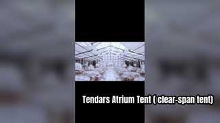 Projekt namiotu Tendars Atrium w Wielkiej Brytanii