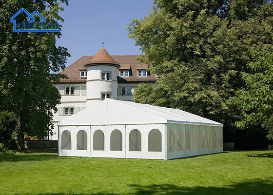 kupować OEM Luxury Event Marquee Tent Windproof With PVC Fabric Roof Cover Vip Tenty online manufacture