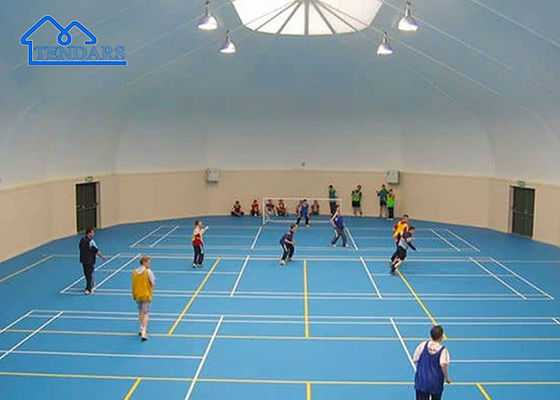 kupować Przejrzysty rozpiętość 15x25m Sport Hall Tent Galvanized Steel All-Weather Shell do treningu sportowego produkcja online