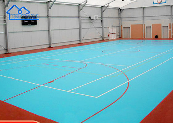 kupować Wzmocniona stal 10x20m Sala sportowa namiot ognioodporny pokrywa śnieżna obciążenie przeznaczone do kortu koszykówki serii 631 produkcja online