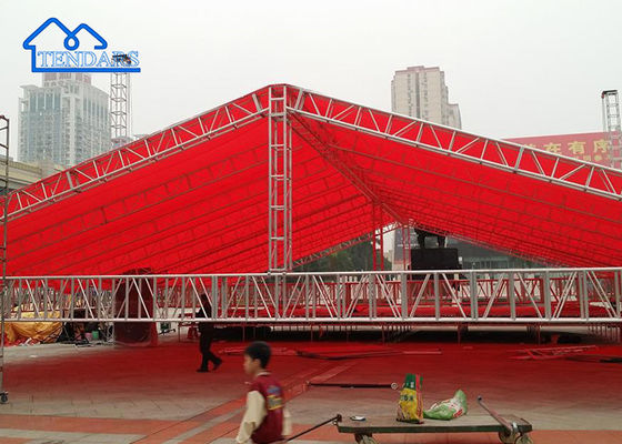 kupować Modułowy aluminium sceny truss wyświetlacz stalowy ciężkie oświetlenie truss dla koncertu sceny Totem wyświetlacz online manufacture