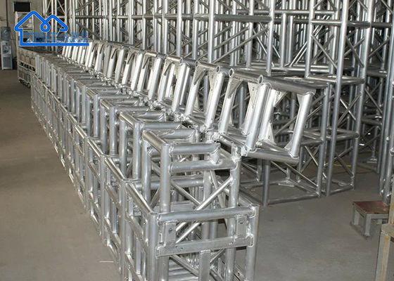 kupować 2.5m Sekcja Aluminiowa Stage Truss Heavy Duty Aluminiowy Kwadratowy Formularz Bolt Połączenie dla scen koncertowych produkcja online