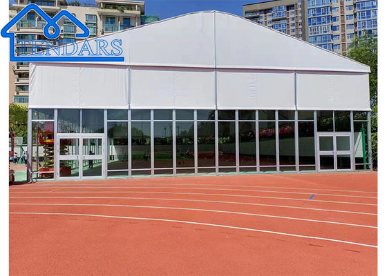 kupować Przejrzysty taras 15x20m Ciężki namiot markizowy Galwanizowany stalowy podwójny osłona dla imprez handlowych produkcja online