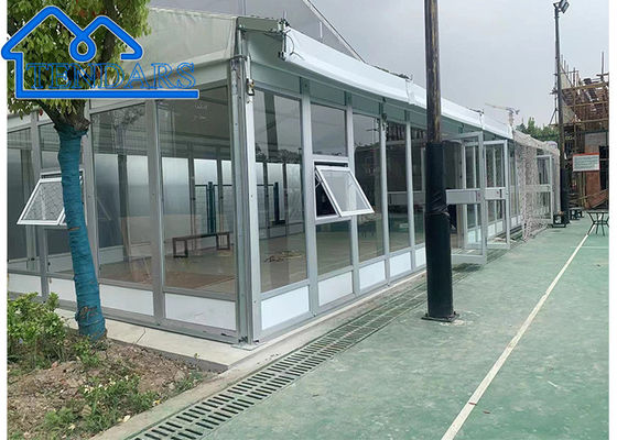 kupować 6061/T6 Aluminium 12x15m Ciężki namiot markizowy namiot ognioodporny baldachim szybki montaż dla miejsc zewnętrznych produkcja online