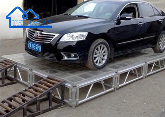 kupować Gorąco- dostosowany aluminium sceny truss, Aluminiowy ruchomego sceny, Pop Out Door sceny platformy dla koncertu produkcja online