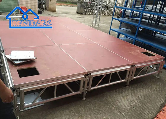 kupować Przenośny, łatwy do złożenia, aluminium, podłogi, mobilne wydarzenie, sklejka, ustawialna platforma online manufacture