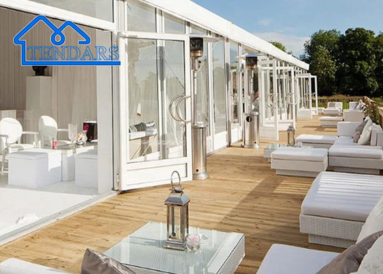 kupować Wykonane na zamówienie Marquee Promotional Event Clear Roof Party Tent Sidewall Height 8m Large Tent Marquee online manufacture