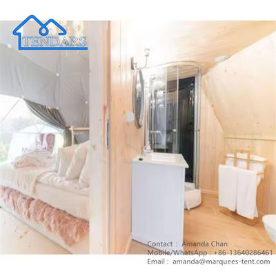 kupować PVC Dome Tent Trade Show Tent Camping Resort Tent z okrągłymi drzwiami dla hotelu online manufacture