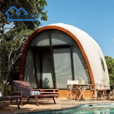 kupować PVDF Cover Resort Shell namioty glamping namioty kempingowe na zewnątrz online manufacture