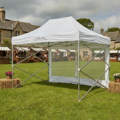 kupować Przenośny składany pop-up party Marquee namiot Aluminium ramka nożyczkowa szybka konfiguracja UK Village Fete Market Canopy produkcja online
