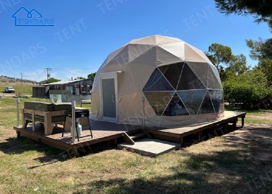 Romantyczny namiot Eco Glamping Dome, geodezyjny namiot luksusowy