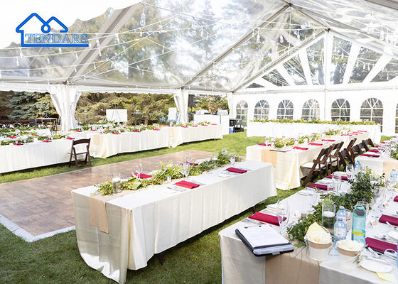 Duże szybkie ustawienie Aluminiowe na zewnątrz Ślub Marquee namiot impreza wydarzenie 2000 osób wynajmują strukturę baldachim