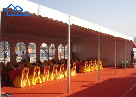 Aluminiowy magazyn PVC pokrywa dachowa namiot imprezowy Marquee na wesele, imprezę, magazyn itp.