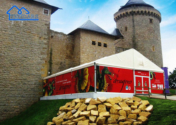 Luxury Custom Marquee Event Tent Na zewnątrz Ślubna impreza Kościół Festiwal itp.