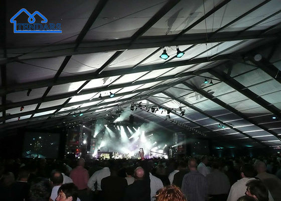 Namiot namiotowy z okazji rocznicy Wodoodporna konstrukcja baldachimu z aluminiowej ramy z PCV