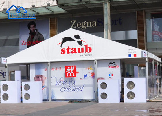 Aluminiowy stopu Wodoodporny namiot wydarzeń na zewnątrz Ślubny namiot na imprezy samochodowe, wesele, wystawy itp.