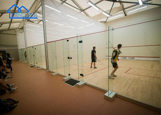 6061 Aluminiowe konstrukcje sportowe z namiotami Installacja ścian szklanych