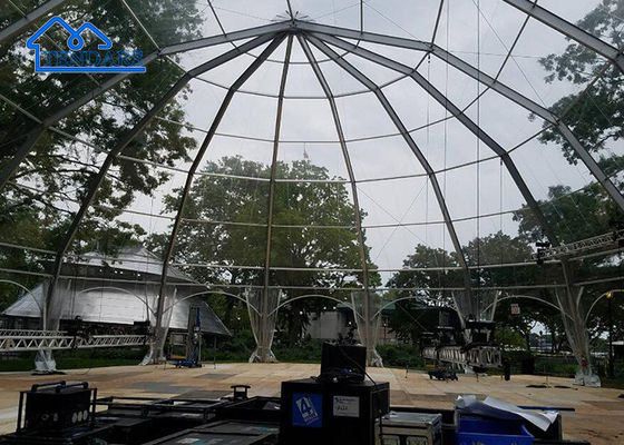 Wodoszczelny, odporny na promieniowanie UV, odporny na ogień Custom PVC Igloo Dome Sport Hall Tent