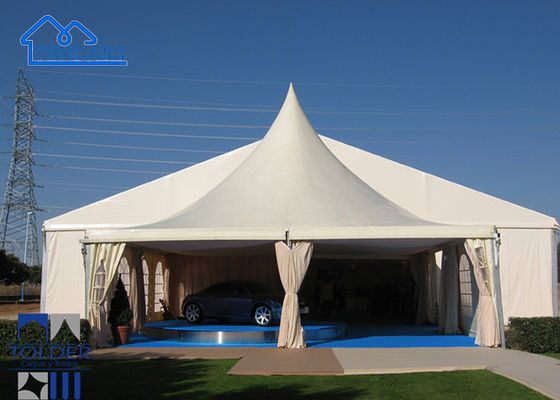 Niestandardowy Modularny Wysoki Szczyt Mieszany Marquee Aluminiowy Stop Pagoda namiot Na Festiwal