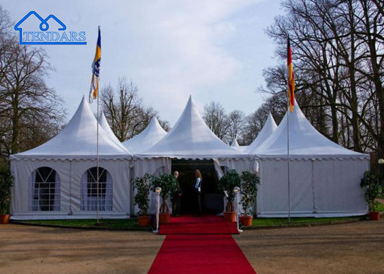 Wodotrzymały ramy aluminium stopu Marquee Pagoda namiot dla wydarzenia na zewnątrz wystawy