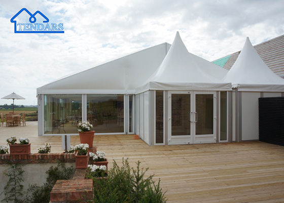 Wodoszczelny PVC Pagoda Marquee Canopy Gazebo namiot imprezowy dla wydarzeń na świeżym powietrzu
