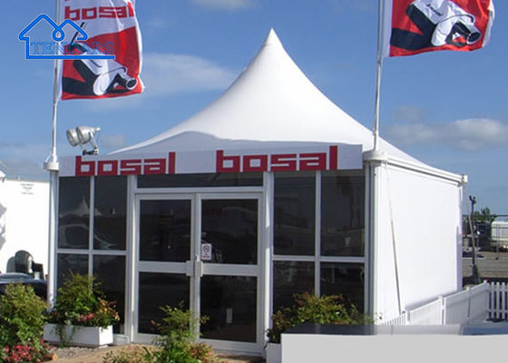 UV-odporny/odporny na ogień/odporny na wodę Custom Nowy PVC Aluminium Ramy Marquee Szklany Marquee namiot Na sprzedaż