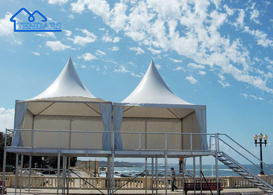 Logo Stretch Aluminium Gazebo Pagoda namiot na wesele na świeżym powietrzu
