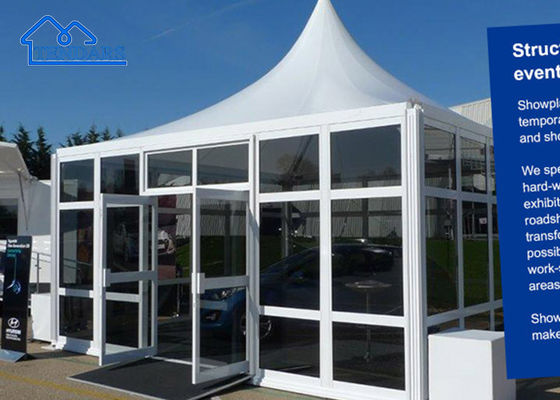 Zamówiony Nowy PVC 100% wodoodporny 3x3m 4x4m 5x5m 6x6m Aluminiowy ramy Marquee Pagoda namiot na sprzedaż