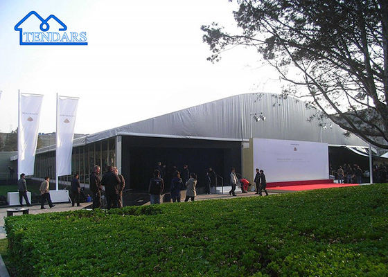 Nowy styl wysokiej jakości Aluminium Alloy Steel Frame Arcum Tent With Overhang Trade Show