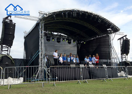 Rozmiary wycięte Aluminiowe zewnętrzne i wewnętrzne ciężkie podnośniki stojak DJ Light Scene Lighting Truss