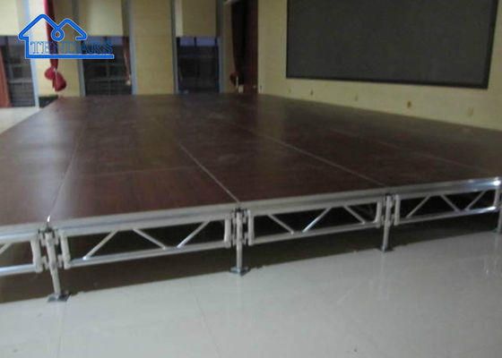 Luxury Aluminium Portable Stage Mobile Foldable For Outdoor Concert Cena na namiot