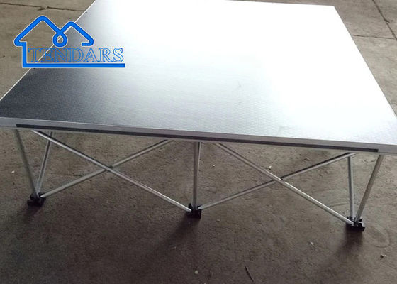 Łatwe do zainstalowania sceny koncertowej, niestandardowe 4x6ft łatwo regulowane Aluminium przenośny platformy podnoszącej sceny