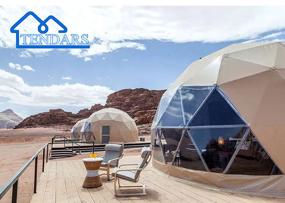 Komercyjny przezroczysty kemping Igloo House Luxury Dome Hotel Tent For Event