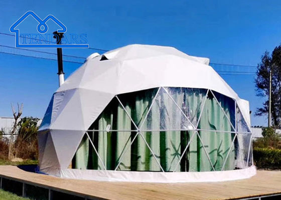 Przyjazny dla środowiska Komfortowy, dostosowany do potrzeb Glamping Hotel Geodetyczny namiot kopułowy
