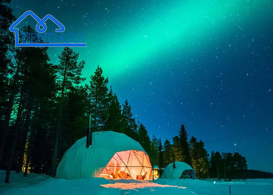 Doświadcz czterech sezonów komfortu w hotelu All Weather, Living Sunshade Dome Glamping Tent