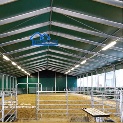 Stadyum z jasnym widokiem namioty na imprezy Marquee Extruded Aluminium Alloy Frame PVC Panel Canopy Structure