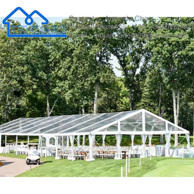 Wydalni przezroczysty wodoodporny namiot z aluminiowego stopnia PVC do ślubu, imprezy