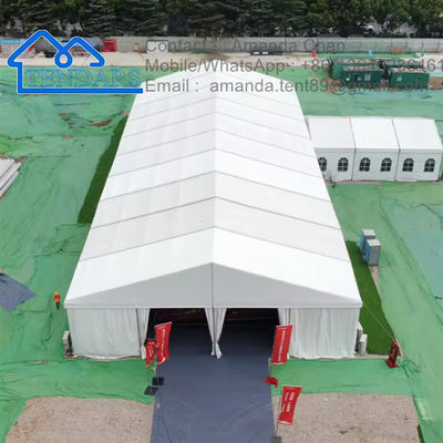 Przemysłowa konstrukcja ramy aluminiowej na zamówienie Skład Skład budynek namiot