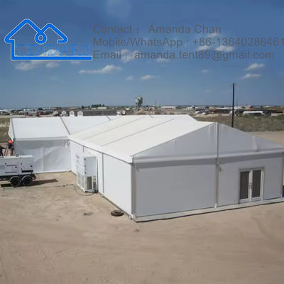 Aluminiowy namiot zewnętrzny wodoodporny, odporny na promieniowanie UV, opalany na ogień