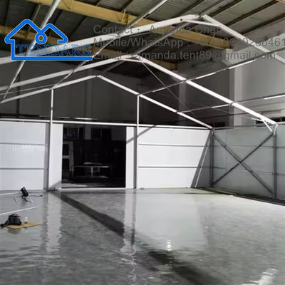 Łatwe w instalacji Modularny odwracający ogień Zindywidualizowany Duży magazyn przemysłowy Namiot zewnętrzny