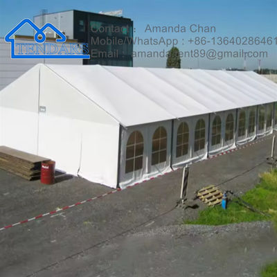 Luxury Tent wodoodporna konstrukcja PVC z ramą z aluminium