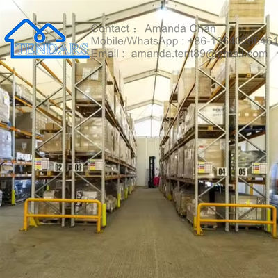 Wyroby o wielkości niestandardowej Biały Komercyjny Ciężki Aluminiowy Ramy Marquee Pvc Canopy Namiot do przechowywania