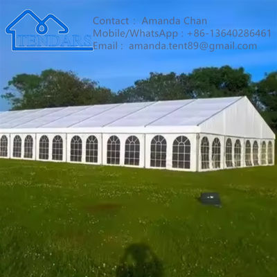 Zestaw aluminiowy na zamówienie pokrywa PVC Marquee Wydarzenie weselne namioty na zewnątrz