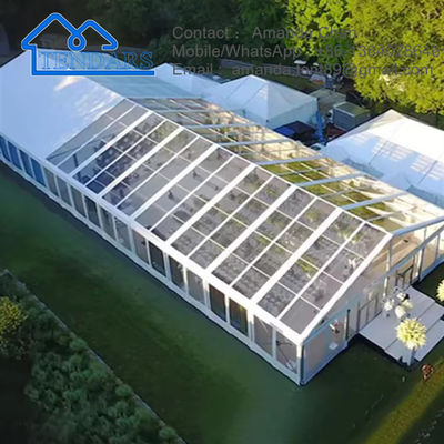 fabryczny Aluminiowy stopu ramy Struktury zewnętrznych Przejrzysty namiot Marquee Ślub impreza namiot