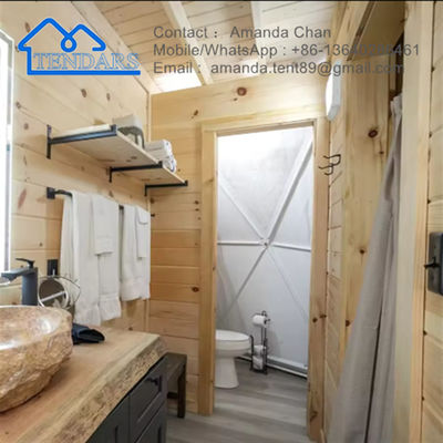 Pvc Camping Aluminium Tent Hotel Resort Glamping Geodetyczny Dom namiot dla wydarzeń