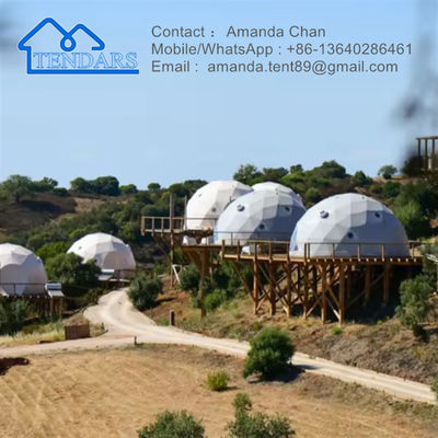 wodoodporny, ognioodporny, słoneczny Igloo Winter Dome Hotel Tent Geodezyjny namiot do kempingu na świeżym powietrzu