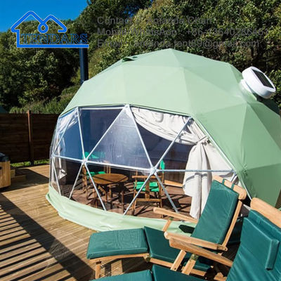 Wodoszczelny komercyjny kopuł geodezyjny szklarni ogród igloo dom namiot do glamping i hotel resort
