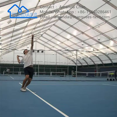 Sport Marquee Aluminium Alloy Frame Curve Tent Targowy tenis